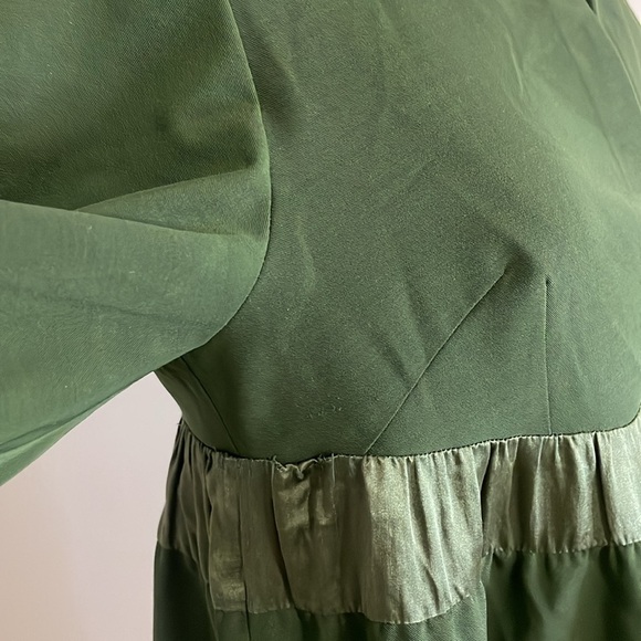 PHILOSOPHY DI ALBERTA FERRETTI Green Dress Italy size Medium 6 8 Date Party Work - Picture 6 of 12
